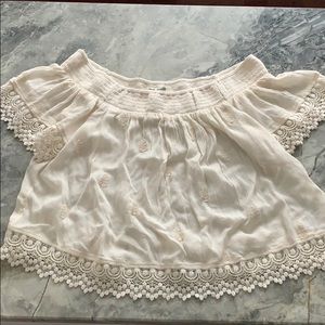 Off the shoulder summery top